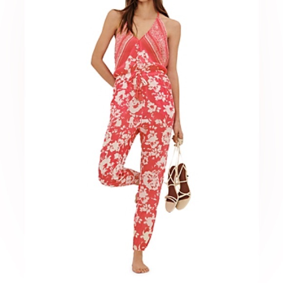 Authentic Ba&sh Lady’s Jumpsuit Handkerchief Inspired - Picture 4 of 7